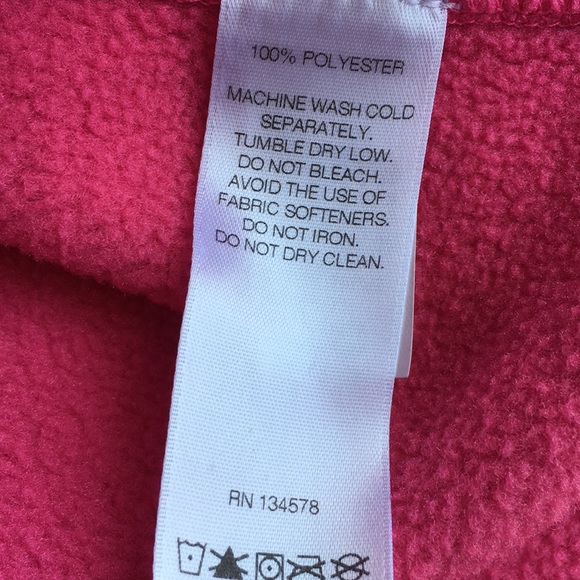 Vineyard Vines pink fleece vest size S - Picture 5 of 7